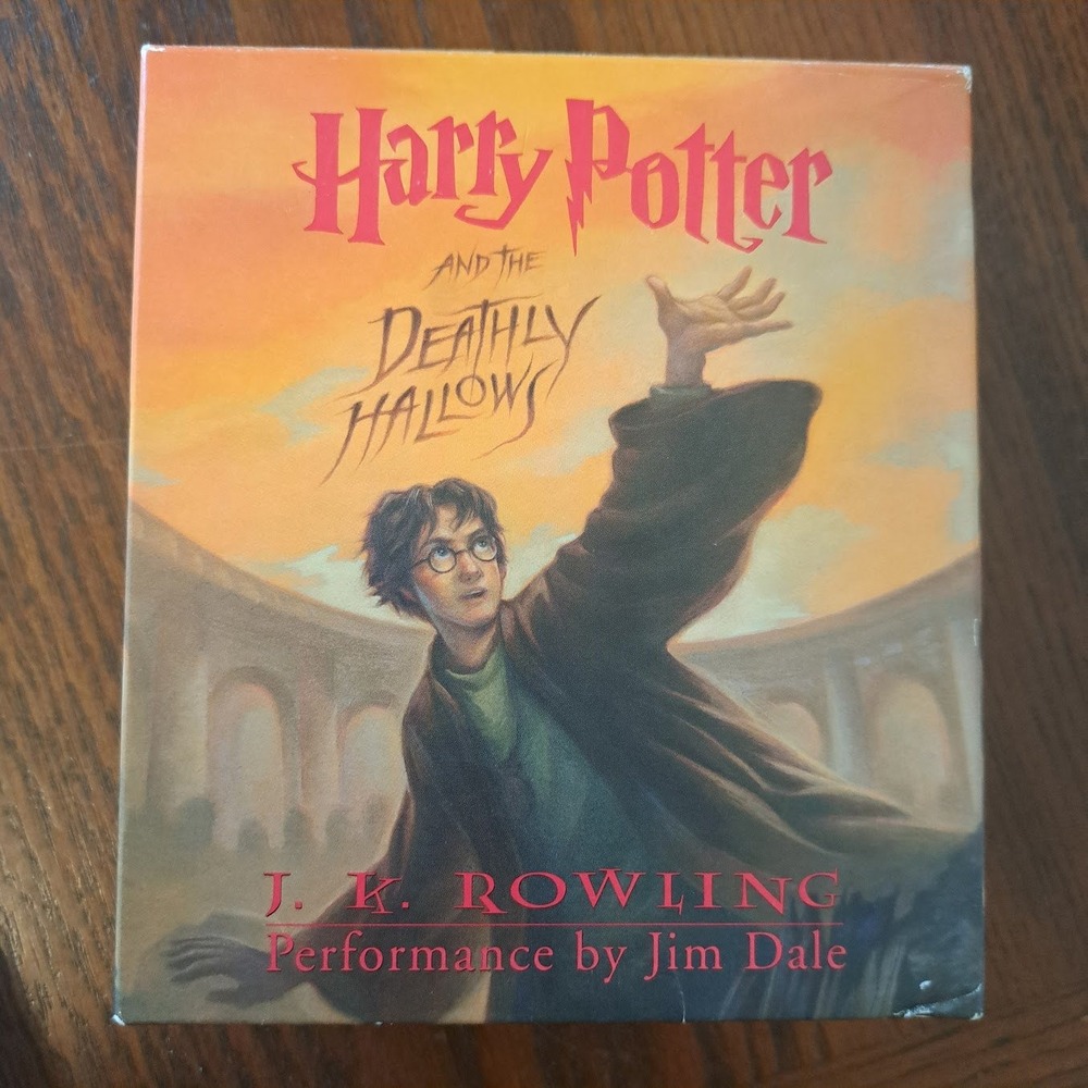 Harry Potter and the Deathly Hallows Audiobook 17 CD Set Jim Dale Unabridged